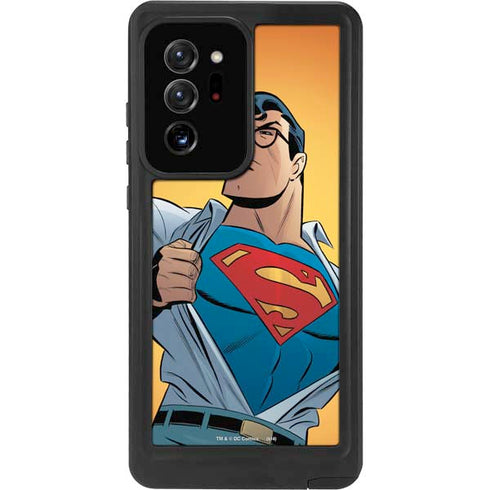 DC Comics Superman 90's Animated Series Galaxy Note20 Ultra 5G Waterproof Case